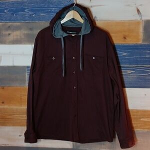 Molokai Surf Co. XL Brown button up shirt